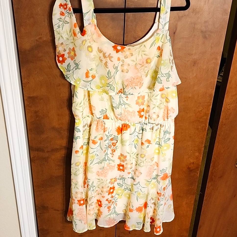 Maurices Floral Midi Dress, Size 1
